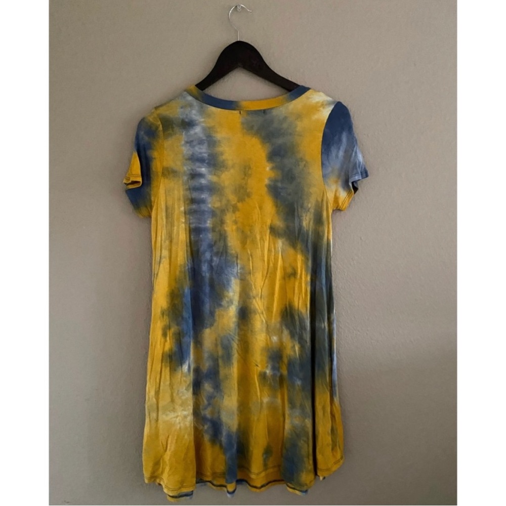 Tie dye dress tshirt style - Picture 3 of 4
